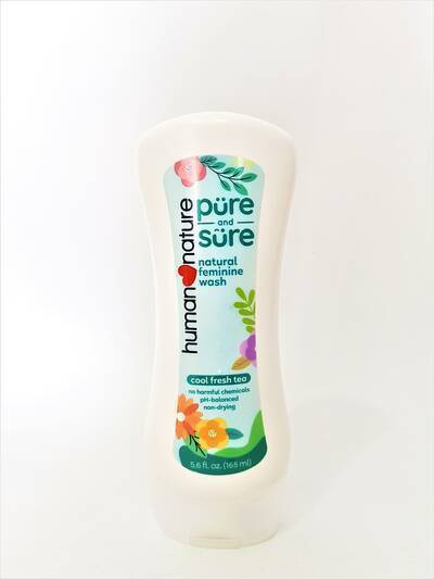 Cool Fresh Tea Pure and Sure Natural Feminine Wash 165 ml