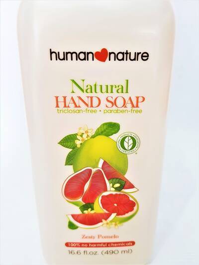 image 2: Zesty Pomelo Natural Hand Soap 490 ml