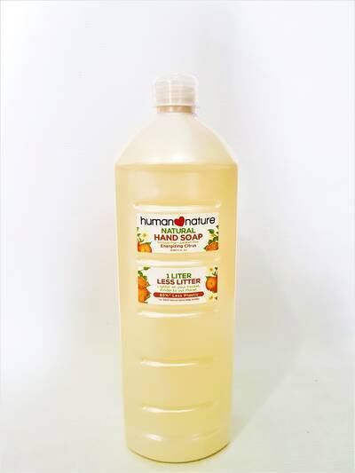 image 1: Energizing Citrus Natural Hand Soap 1 Liter