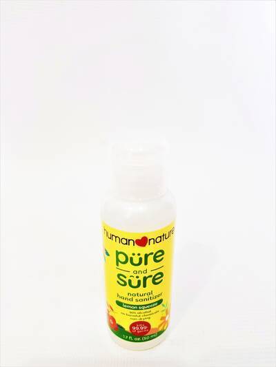 image 2: Lemon Squeeze Pure and Sure Natural Hand Sanitizer 50 ml 