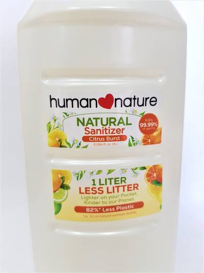 image 2: Citrus Burst Natural Sanitizer 1 Liter