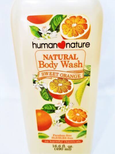 image 2: Sweet Orange Natural Body Wash 490 ml