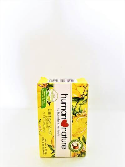 image 1: Lemon Zest Scented Cleansing Bar 120g