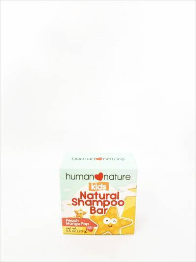 image 2: Peach Mango Pop Kids Natural Shampoo Bar 70g