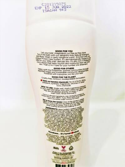 image 3: Tangerine Kids Shampoo & Body Wash 400 ml