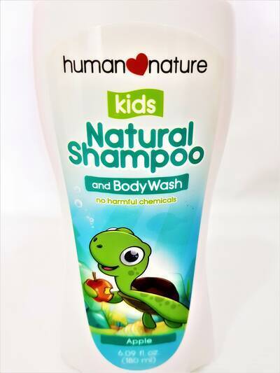 image 2: Apple Scent Kids Shampoo & Body Wash 180 ml