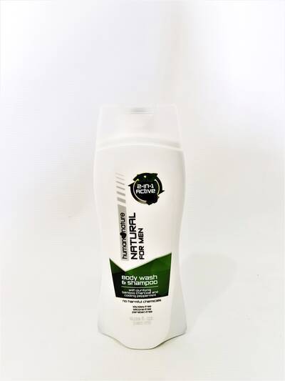 2-in-1 Active Body Wash & Shampoo 180 ml