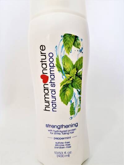 image 2: Peppermint Natural Strengthening Shampoo 400 ml