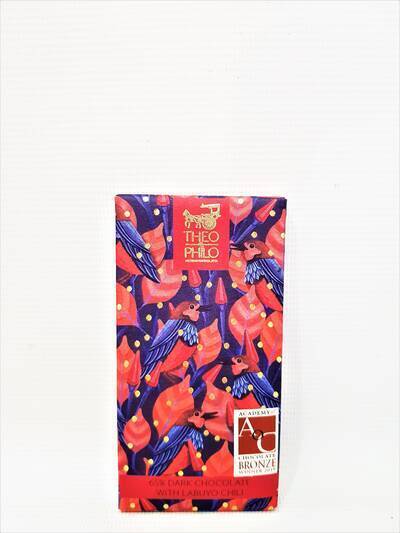 Theo & Pilo Chocolates 45g Labuyo Chili