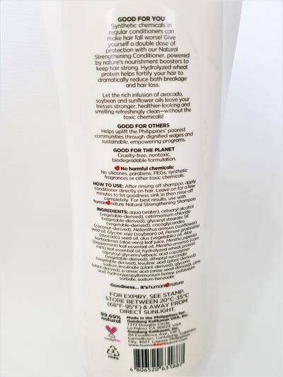 image 3: Peppermint Natural Strengthening Conditioner 400 ml