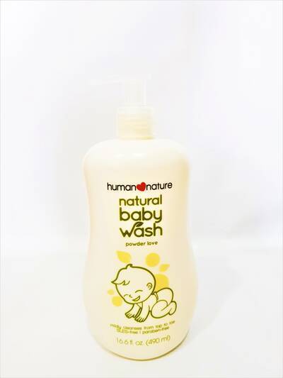 Natural Baby Wash 490 ml