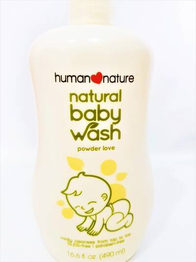 image 2: Natural Baby Wash 490 ml