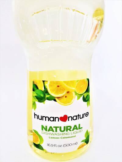 image 2: Lemon Calamansi Natural Dishwashing Liquid 500 ml