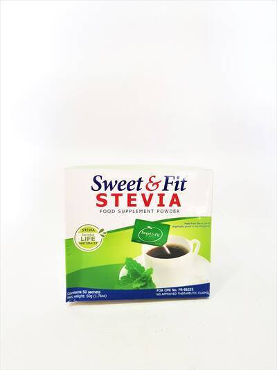 image 1: Sweet & Fit Stevia 50g