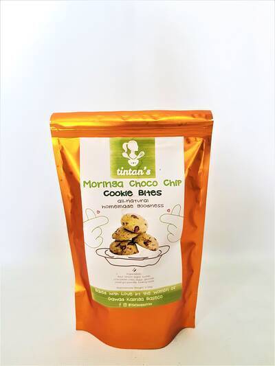 image 3: Tintan's Cookie Bites Moringa Choco Chip 120g