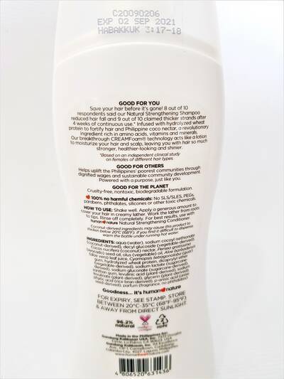 image 3: Aloe Natural Strengthening Shampoo 180 ml