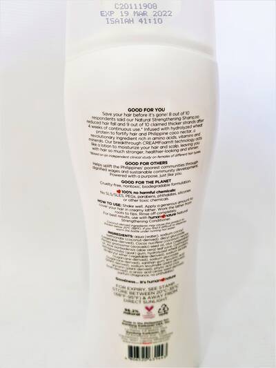 image 3: Aloe Natural Strengthening Shampoo 400 ml