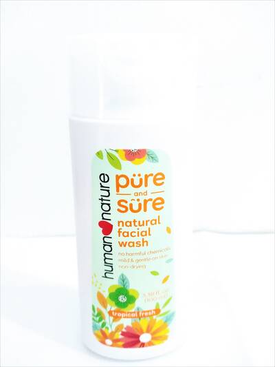 image 2: Pure and Sure Natural Facial Wash 100 ml