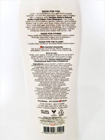 image 3: Salon Care Natural Shampoo 400 ml