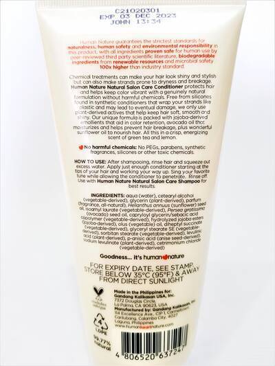 image 3: Salon Care Natural Conditioner 200 ml