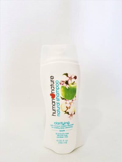 image 1: Apple Clarifying Natural Shampoo 180 ml