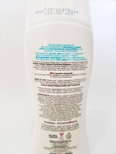 image 3: Apple Clarifying Natural Shampoo 180 ml