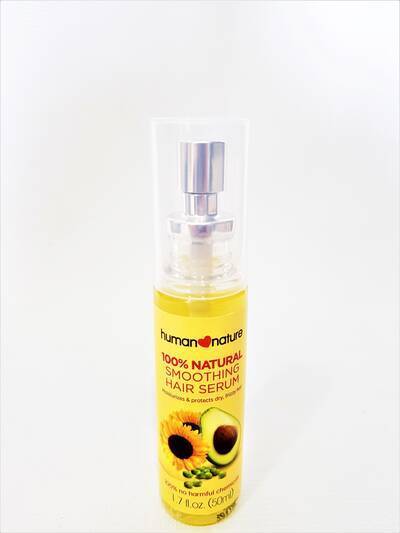 image 2: Natural Smoothing Hair Serum 50 ml