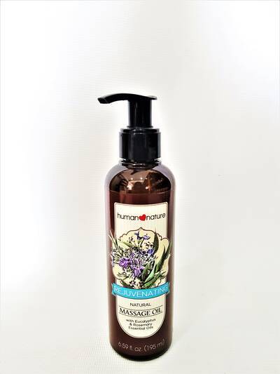 Natural Rejuvinating Massage Oil 195 ml