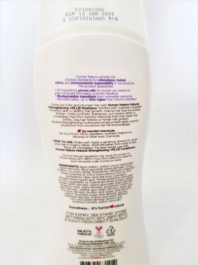 image 3: Natural Strengthening +PLUS Shampoo 180 ml